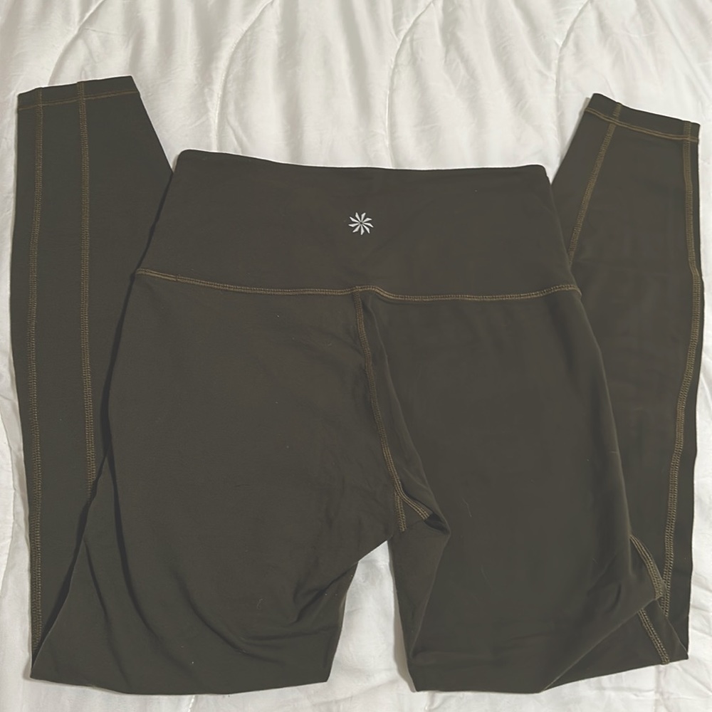 Athleta green leggings